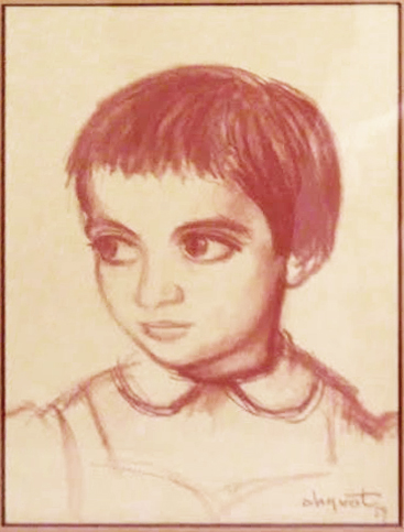 Portrait de Mlle G&eacute;nia Walbecq - 1959 